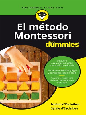cover image of El método Montessori para Dummies